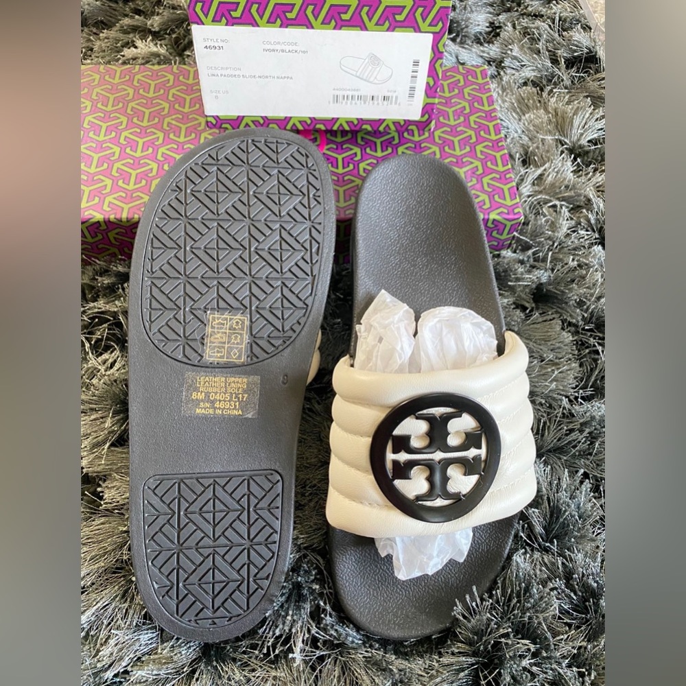 Tory Burch Lina padded slide